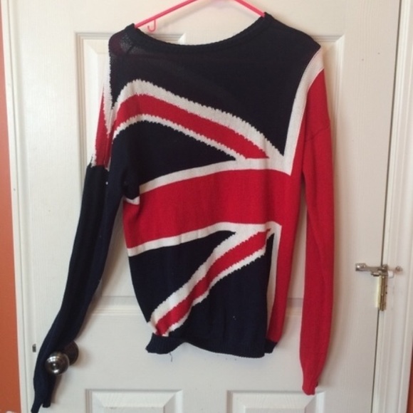 Union Jack Brandy Melville Sweater - Picture 3 of 4