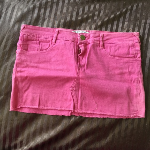 Pink Zara skirt