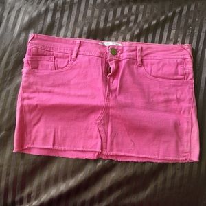 Pink Zara skirt