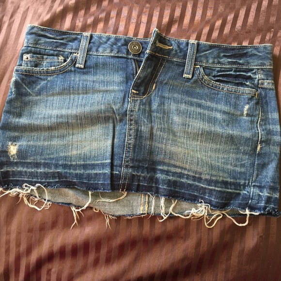 Aeropostale denim skirt