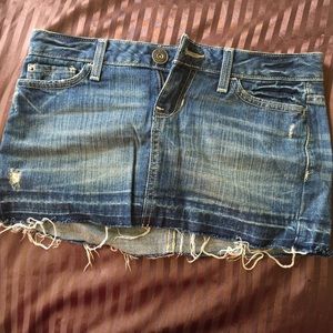 Aeropostale denim skirt