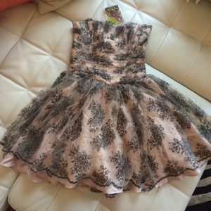 Betsey Johnson lace and tulle dress
