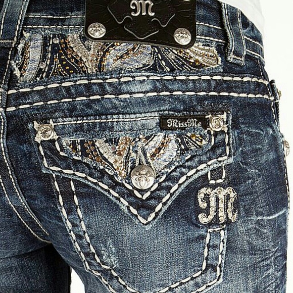MISS ME JEANS size 31 DIAMOND BLITZ