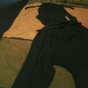 New  York  and company  black  jumpsuit