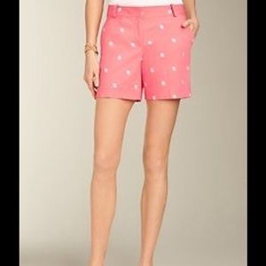 Talbots coral fish shorts