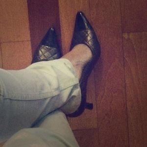 Vaneli (vero Cuoio) quality leather heels