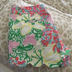 Lilly Pulitzer Buttercup Shorts Size 4