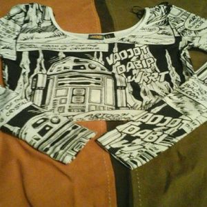 Star  wars crop top