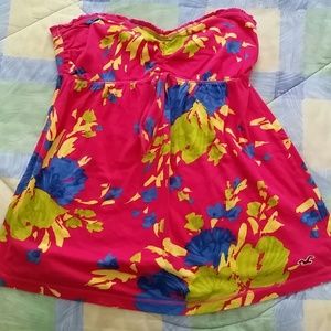 Hollister Floral tank tube