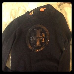 Tory Burch Logo Sweater