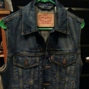 Levis jean vest