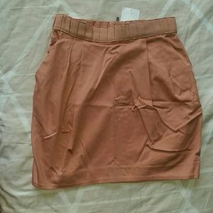 H&M Umber Orange Skirt