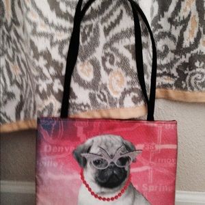 Darling! Durable! ( water repellent ??) Pug Bag