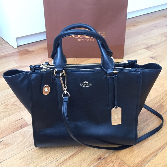 Brand new Black Coach Crosby Bag