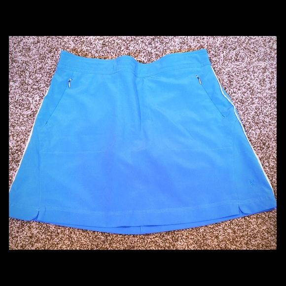 Blue Tennis Skirt