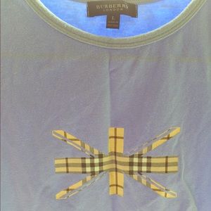 Burberry sleeveless BRAND NEW L top