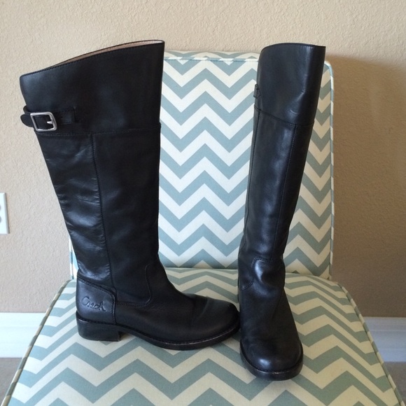 Authentic coach boots