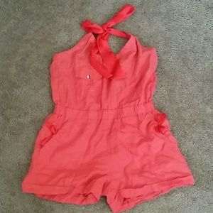 Sunset orange jumpsuit