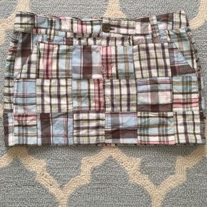 Checkered skirt