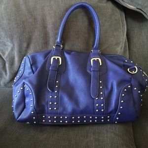 Purple ALDO bag with long strap