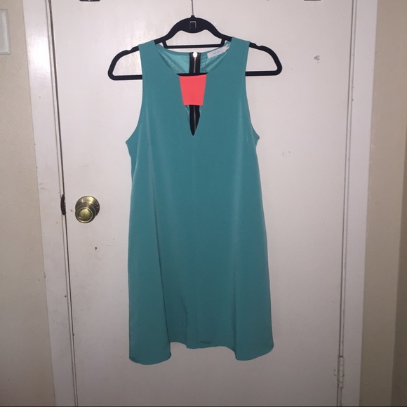 NWOT Lush neon dress