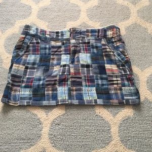 Checkered American eagle skirt