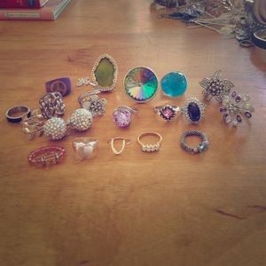 Ring bundle w/earrings