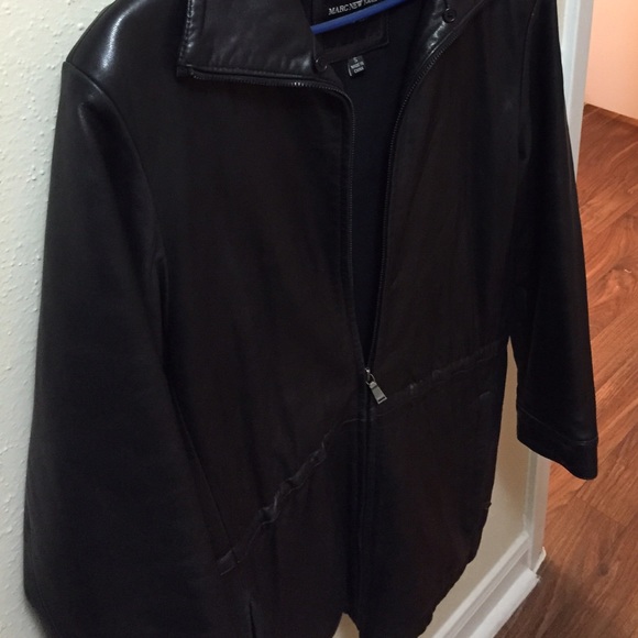 Marc New York by Andrew Marc Leather jacket - Picture 4 of 4