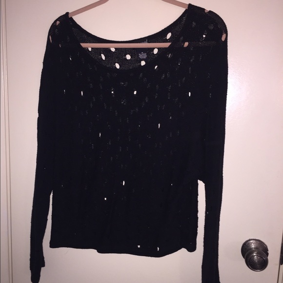 Black sweater