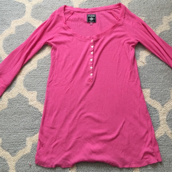 Pink long sleeve shirt