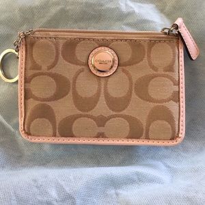 Cute coach card case