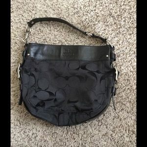 Authentic Black Coach handbag