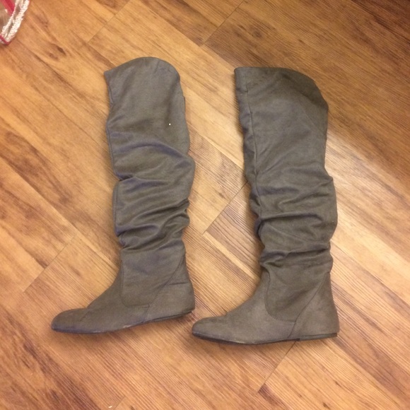 Knee high boots