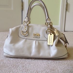 Authentic leather Coach bag