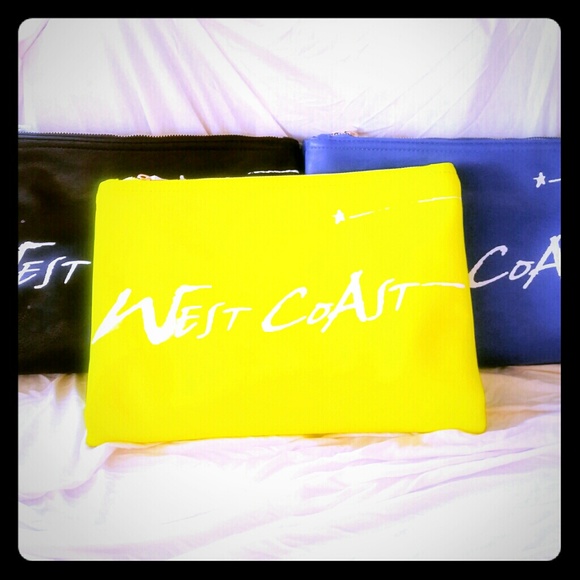 West coast clutch bag