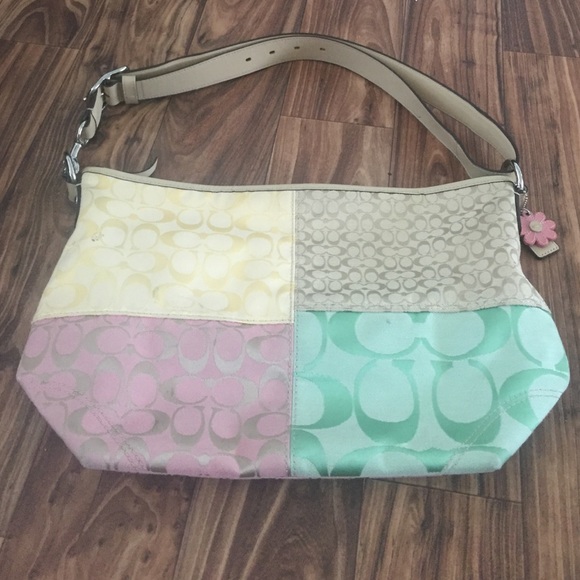 Spring Pastels Coach Purse