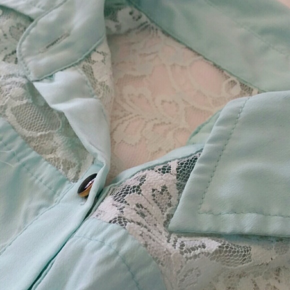 Lace Teal Spring Dress