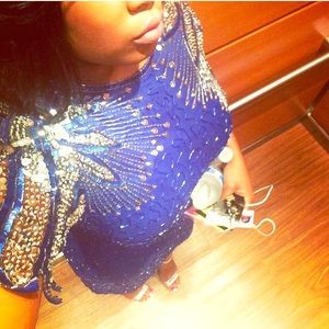 Vintage Laurence Kazar dress