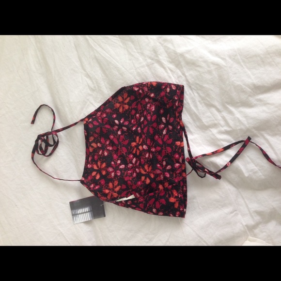 pattern crop top - Picture 2 of 2