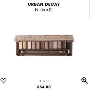 Naked 2 palette