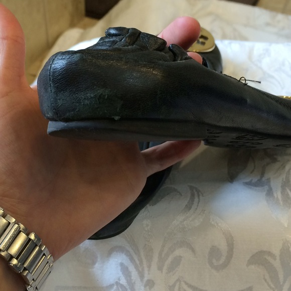 Tory Burch Black Reva Ballet Flats size 7 - Picture 4 of 4