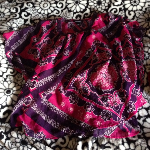 Cute Poncho-Looking Blouse