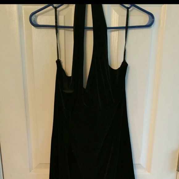 Velour dress