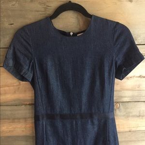 Gap denim shift dress