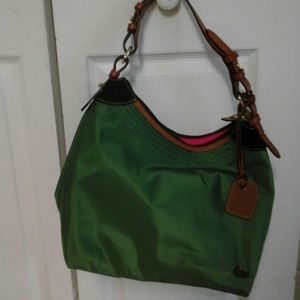Dooney Green Nylon HANDBAG