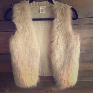 Fur vest Nordstrom