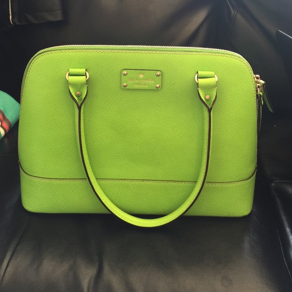 🙅SOLD!!!🙅 Kate Spade Apple Green bag