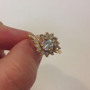 Gold Costume Jewelry Ring