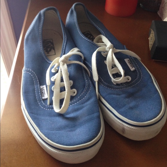 SOLD! Blue vans