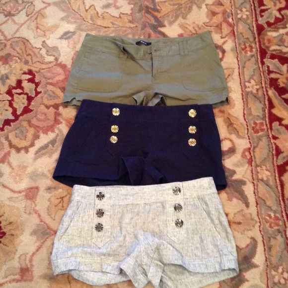 Express shorts BUNDLE size 8